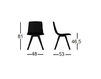 Scheme Chair Ics Capdell 2010 505RMD4 Contemporary / Modern