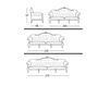 Scheme Sofa Epoque & Co Srl Houte Style LIVING 3 1/2 SEATER Empire / Baroque / French