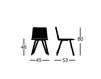 Scheme Chair Ymay Capdell 2010 662RMD4 Contemporary / Modern