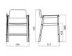 Scheme Armchair Infiniti Design Indoor PENELOPE 1 Contemporary / Modern