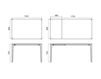 Scheme Dining table Infiniti Design Indoor MAT 1 Contemporary / Modern