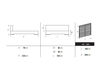 Scheme Bed Midj Nottebrava suede letto Art Deco / Art Nouveau