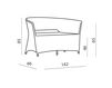Scheme Terrace couch Globe Atmosphera Avantgarden GB.DV.14 CX.GB.DV.TE + KTR.5A Contemporary / Modern