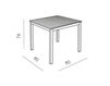 Scheme Dining table Trend Atmosphera H2out RE.BX.14 Contemporary / Modern