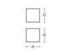 Scheme Side table one Pacini & Cappellini Made In Italy 5451 one Contemporary / Modern