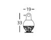 Scheme Vase SHOWTIME B.D (Barcelona Design) ACCESSORIES SWJAR1BL 1 Contemporary / Modern