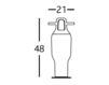 Scheme Vase SHOWTIME B.D (Barcelona Design) ACCESSORIES SWJAR4RR Contemporary / Modern
