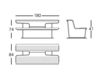 Scheme Bench THE SWISS BENCHES B.D (Barcelona Design) PUBLIC SEATING BS0101 Loft / Fusion / Vintage / Retro