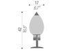 Scheme Table lamp Aiardini 2015 110/LTA/P/1L Loft / Fusion / Vintage / Retro